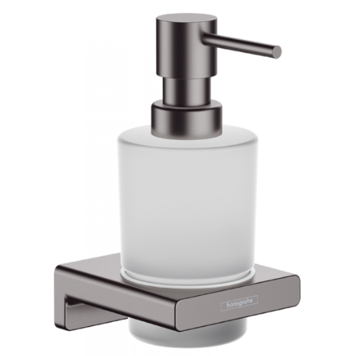 Hansgrohe AddStoris 41745347 拉絲黑鉻皂液器